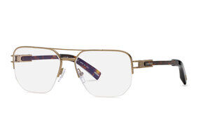 CHOPARD OPTICAL VCHM10 Eyeglasses GREY GOLD (08FF) 59mm